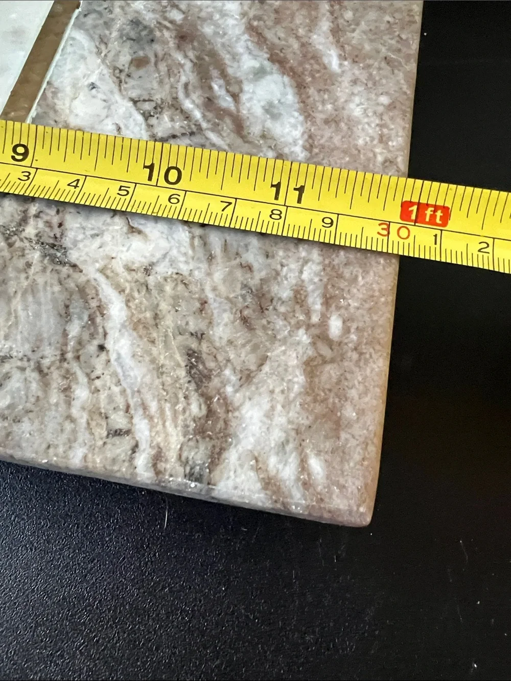 Marble Pattern White and Brown Decorative Desk Tray bathroom party